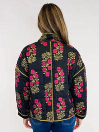 Lemon & Crew - Quilted Botanical Jacket