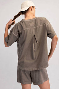Rae Mode - Comfort Washed Cotton Shorts Set