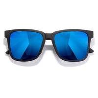 Sunski Women's Couloir Sunglasses in black blue - women's accessory - detail view