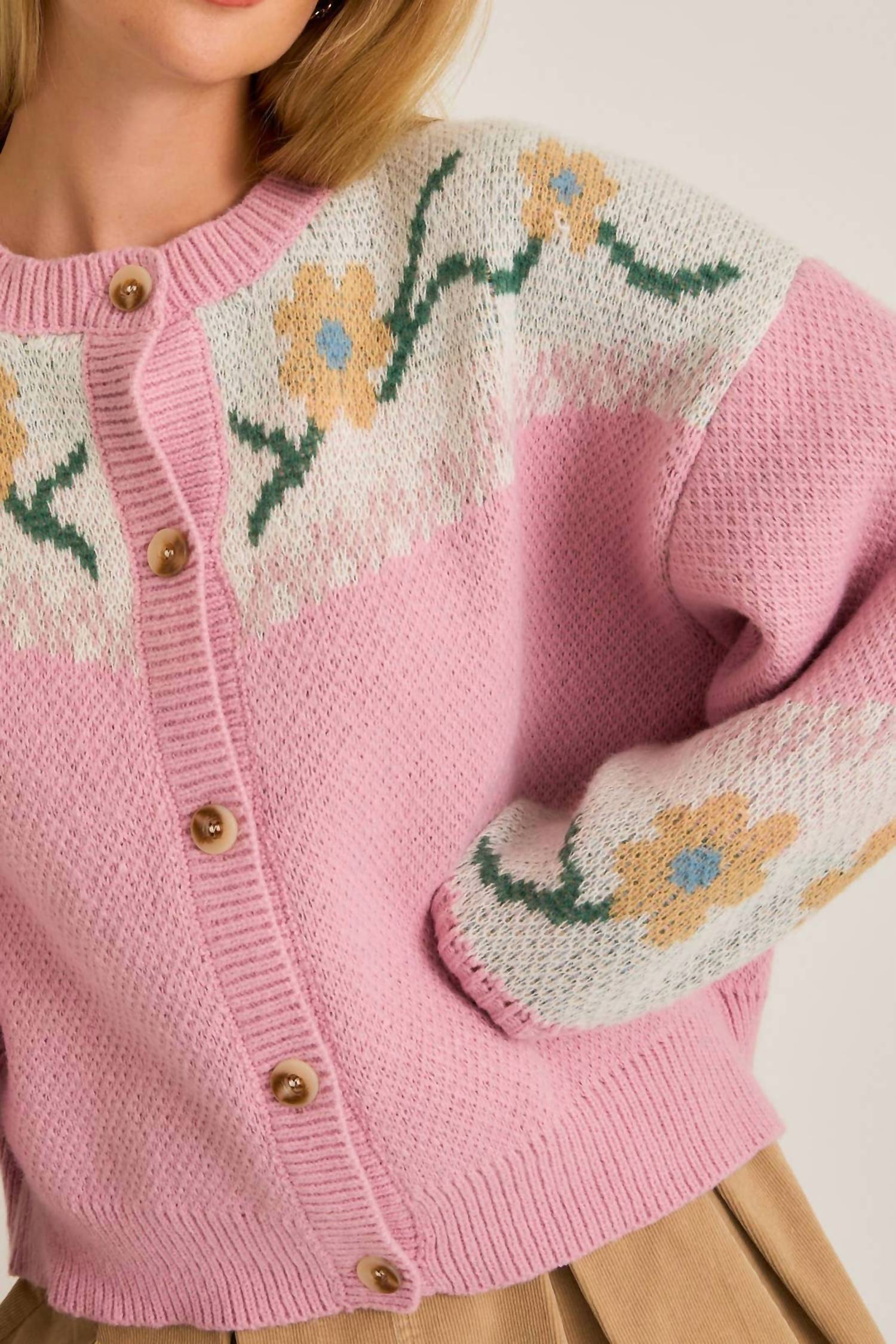 Le Lis - Fae Floral Cardigan