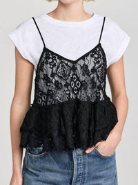 Cinq A Sept - Lace Samantha Top