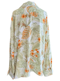 Polagram - Leaf Print Button Up