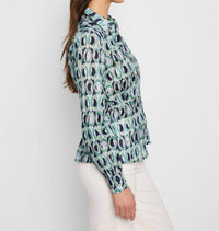 Nzt By Nic+Zoe - Ikat Rings Tucked Shirt