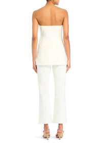 SER.O.YA Cassidy Flared Pant in eggshell - women's pants - alternate view