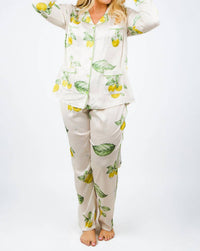 Isayes - Lemon Pajama Set - Plus