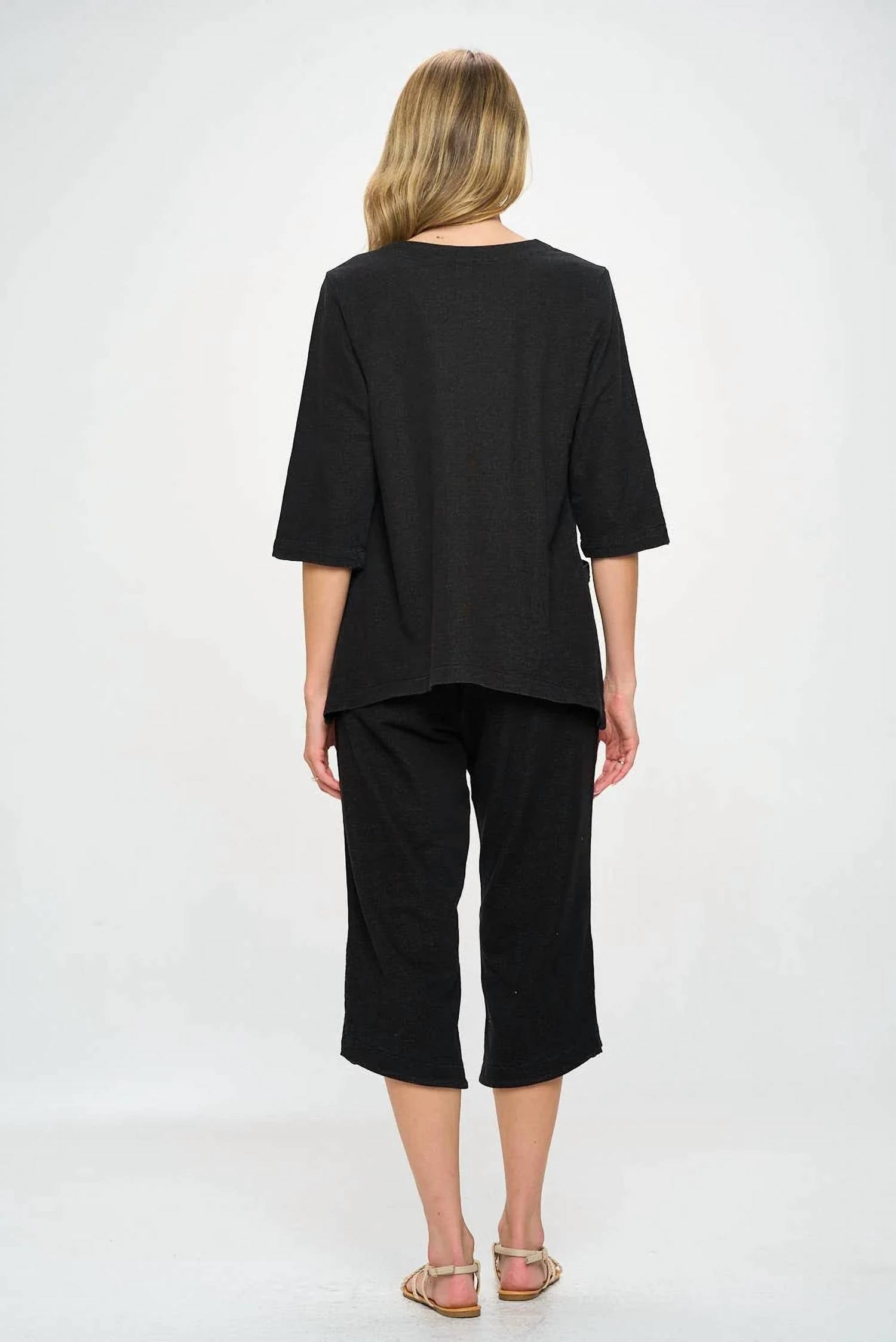 Focus Fashion - Women's Sleeve Tunic Top
