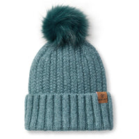 Ariat - Women's Chilton Faux Fur Soft Knit Pom Beanie