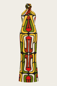 Cala De La Cruz - Oliviera Halter Dress