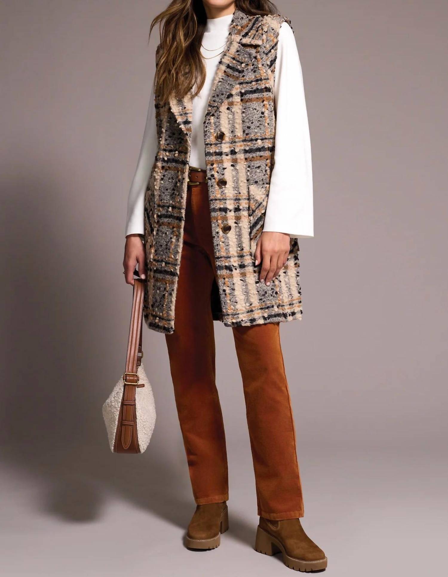 Tribal - Bran Straight Leg Corduroy Pants