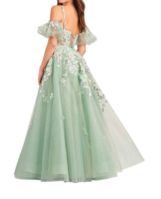 Ellie Wilde - Lace Prom Dress