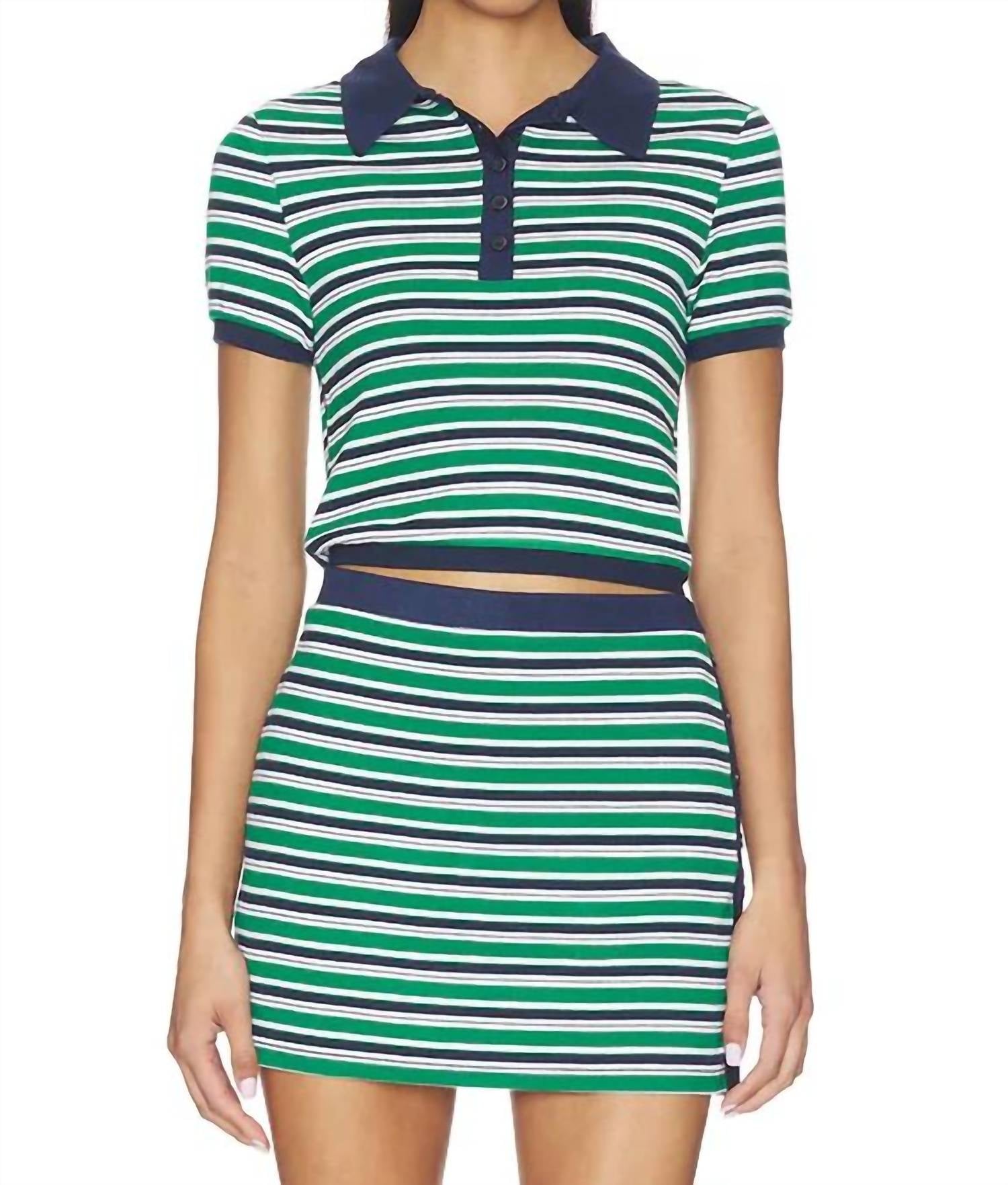 Simkhai - Marine Knit Polo