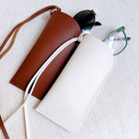 Ellison+Young Women's Glass Case Bag Charm in brown - women's accessory - alternate view