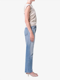AGOLDE Lana Relaxed Straight Jean in brink - women's jeans - alternate view