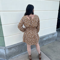 Kori - Kimono Sleeves Back Self Tied Dress