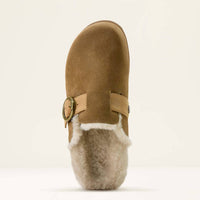 ARIAT Women's Country Sherpa Mule in ranch brown suede - women's shoe - view 4