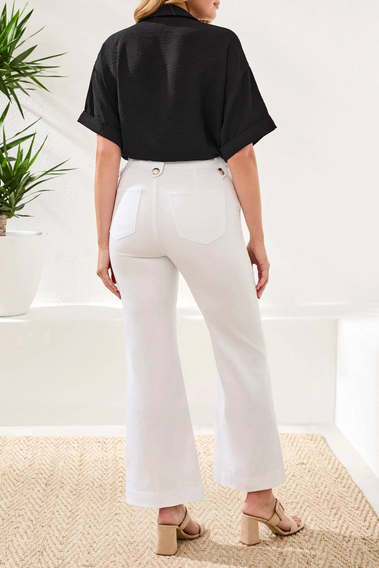 Tribal - Brooke Hugging Marine Palazzo Jeans