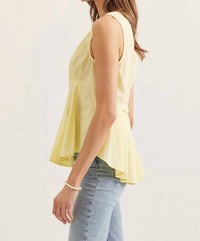 Entro - Sunny Zip Peplum Top