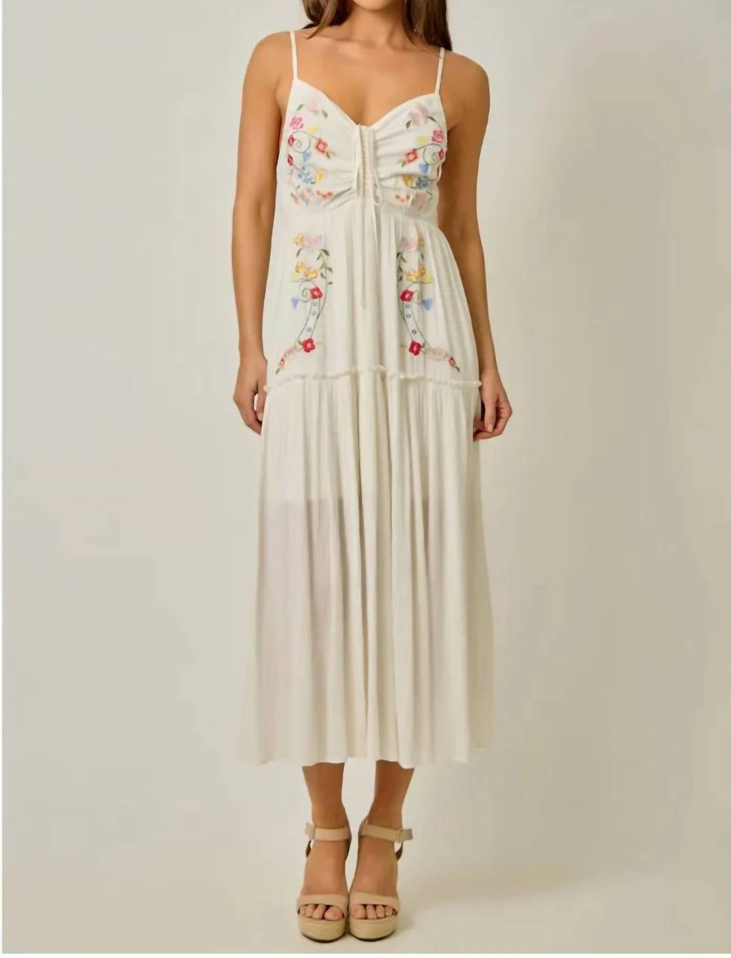 Mystree - Taylor Embroidered Dress