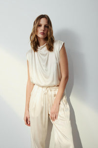 Melissa Nepton - Satin Drawstring Pant