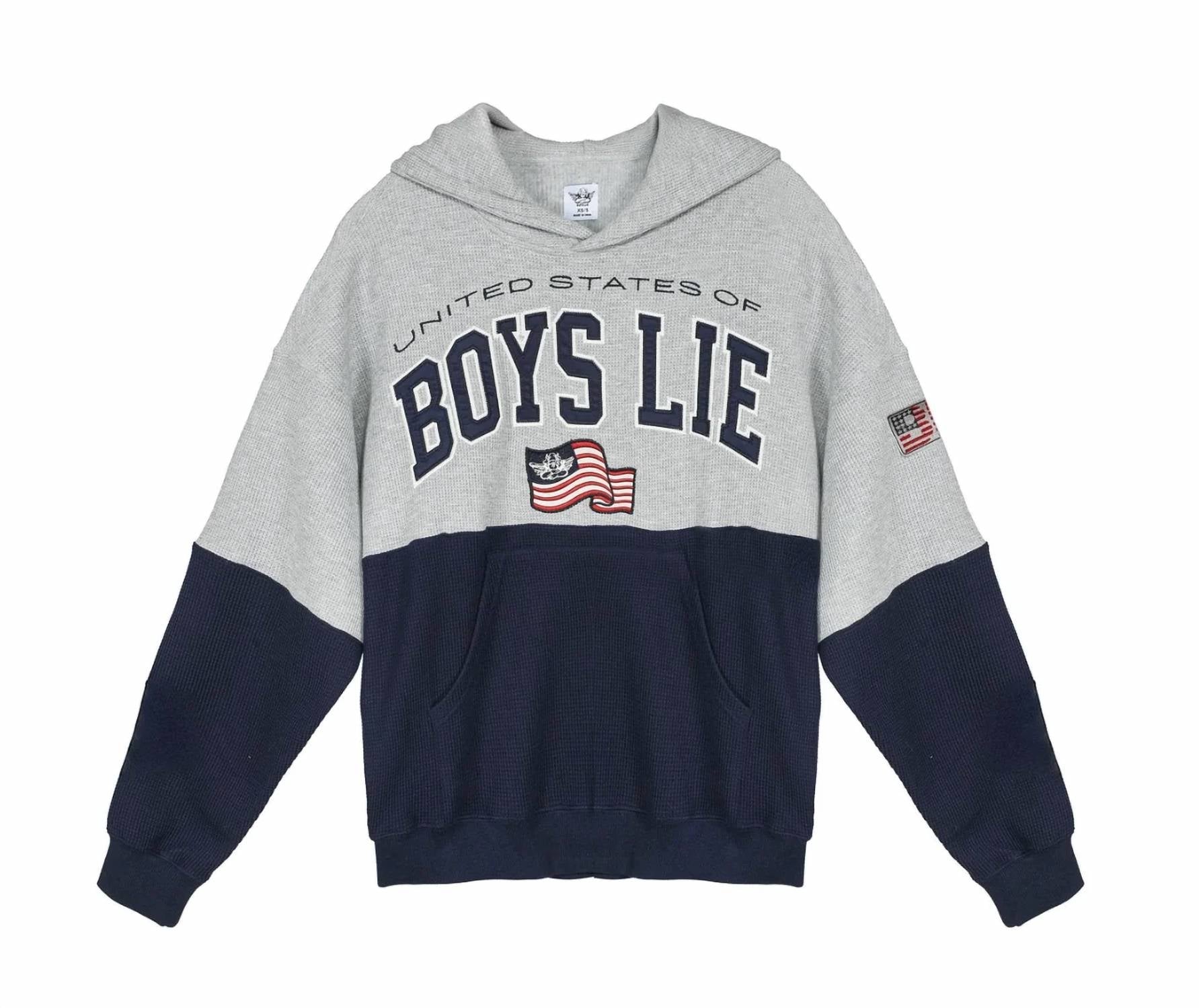 Boys Lie - USA Logo Hoodie