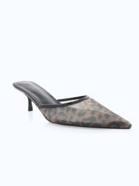 Billini - Women's Winton Mesh Pointed Mule Heel