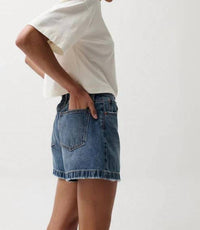 Pistola - Sage High Rise A Line Short