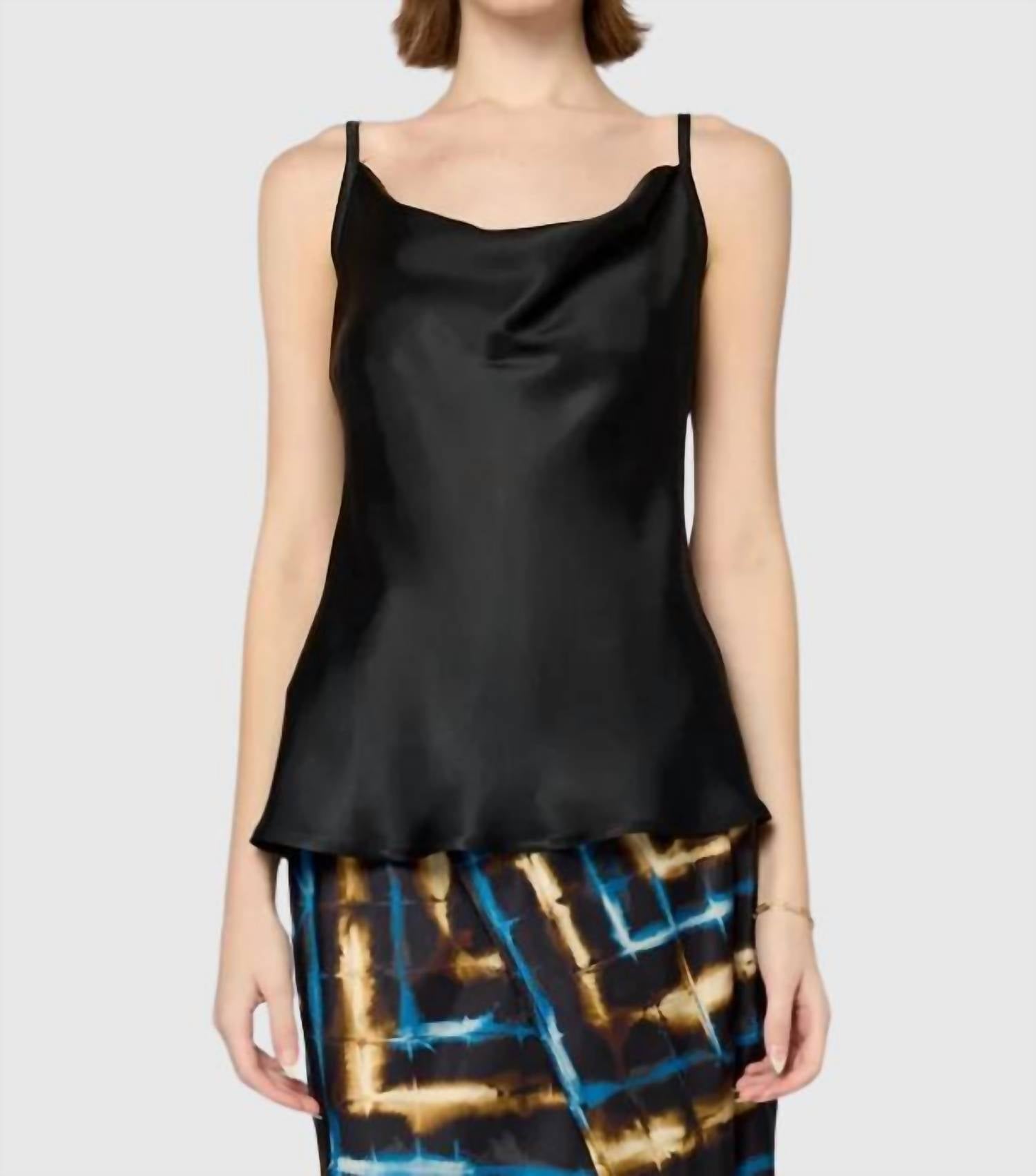 Sofia - Davina Satin Top