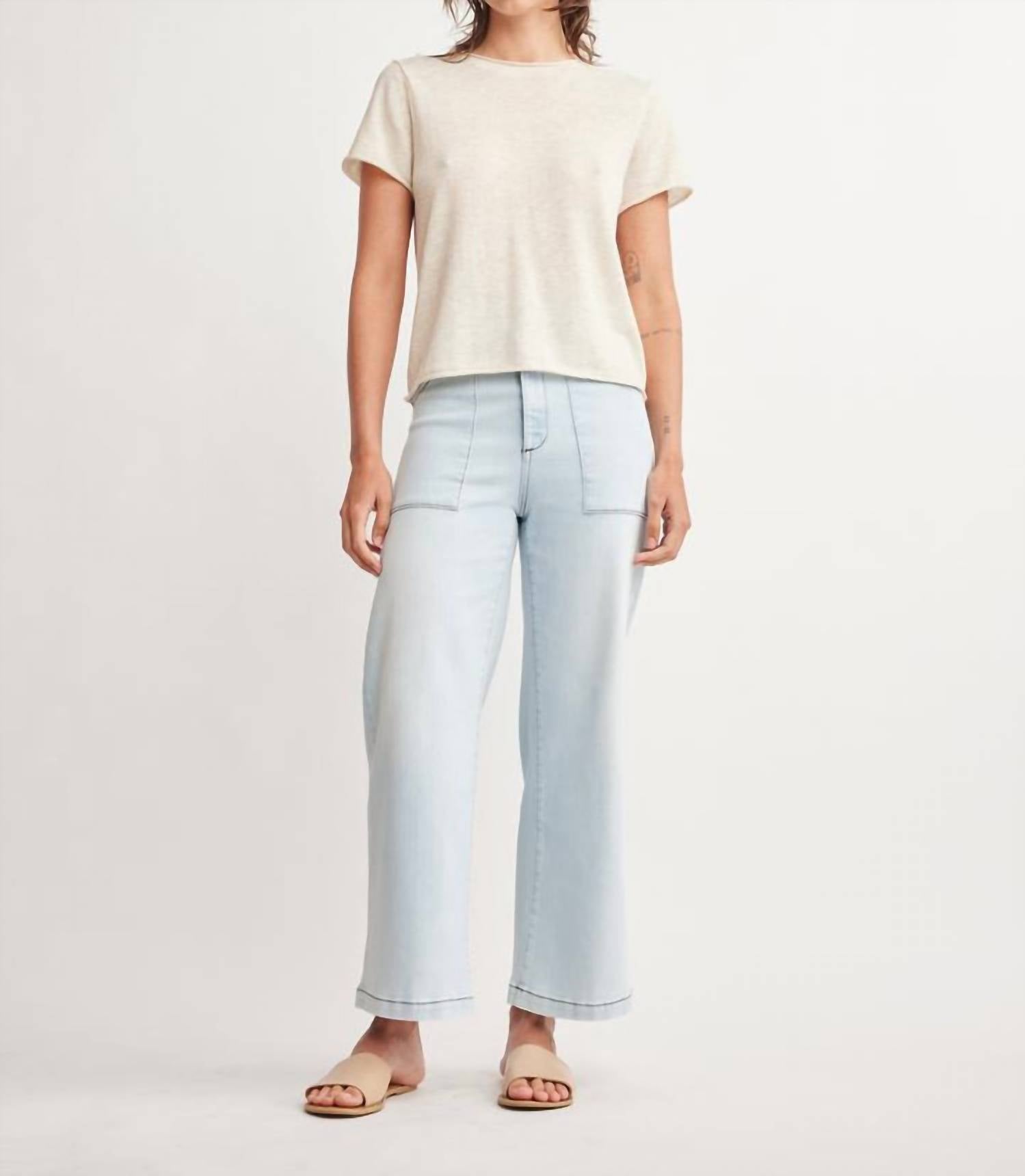 Self Contrast - Celine Sweater Tee