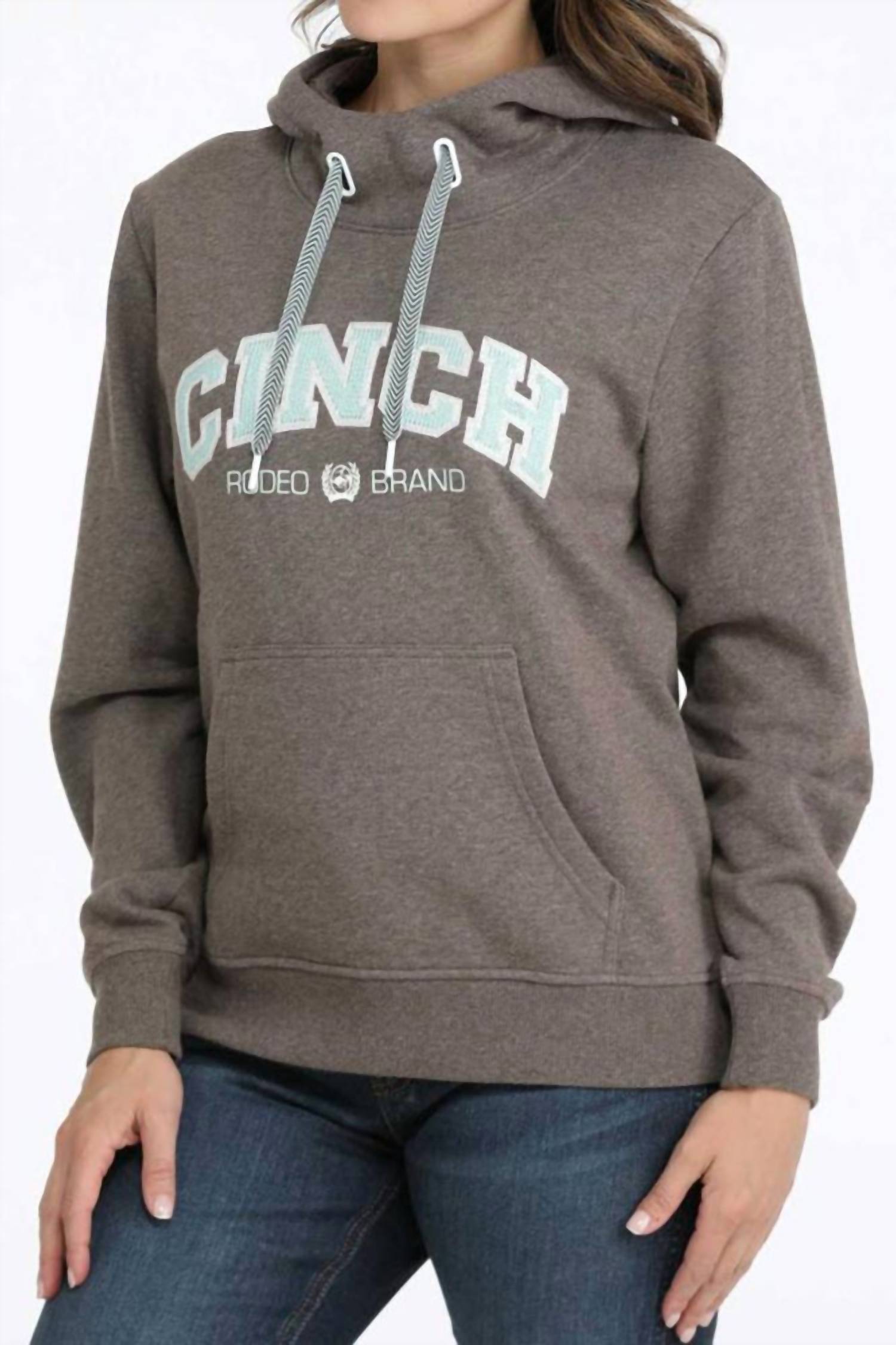 Cinch - Women's Logo French Terry Hooded Sweatshirt