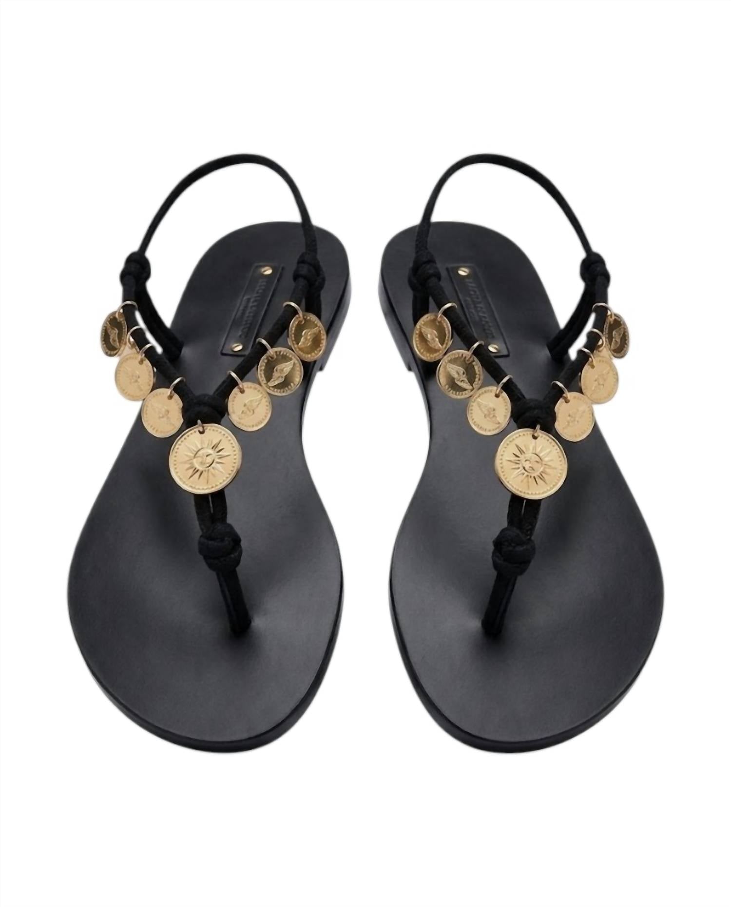Ancient Greek Sandals - Women's Segesta Coins Sandal