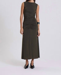 Maria Cher Woodland Belle Sleeveless Top in green - women's blouse