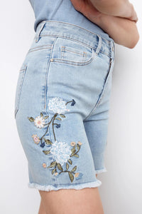 Charlie B - Side Embroidered Shorts