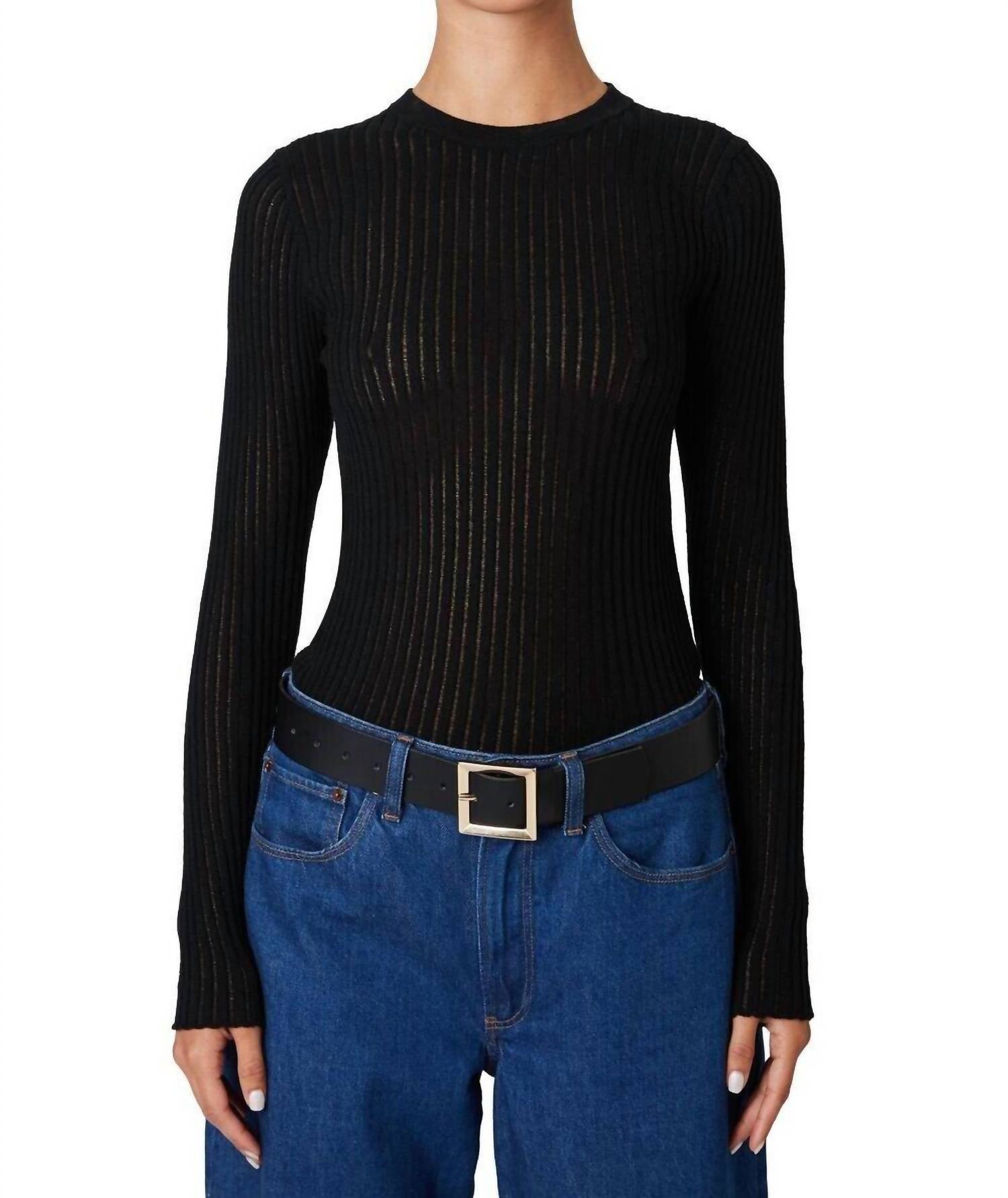 Belle D'Amour - The Kesha Knit Top