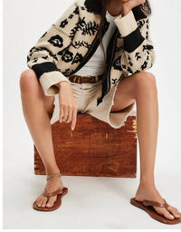Free People Shelby Cardigan in neutral combo 1 - women's cardigan - view 4