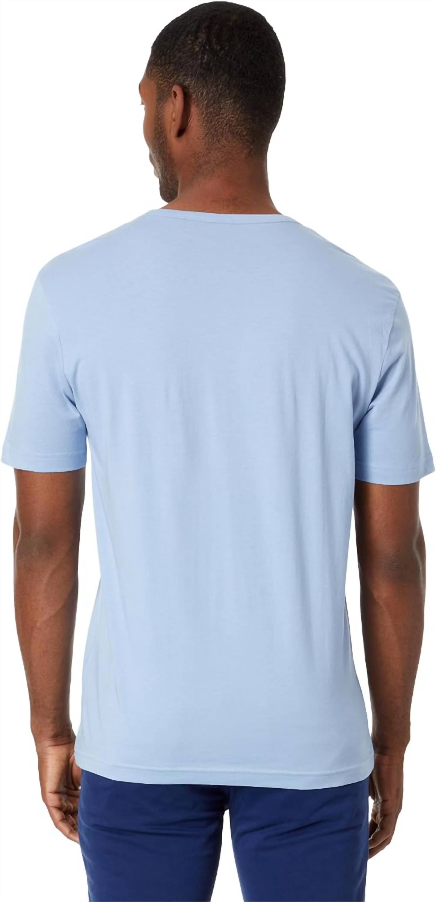 Hugo Boss - Men's Contrast Curve Logo Short-sleeve Cotton T-shirt