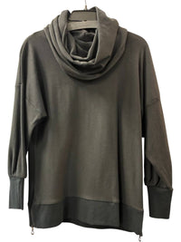 Sympli - Women's Bamboo Fleece Pleat Top