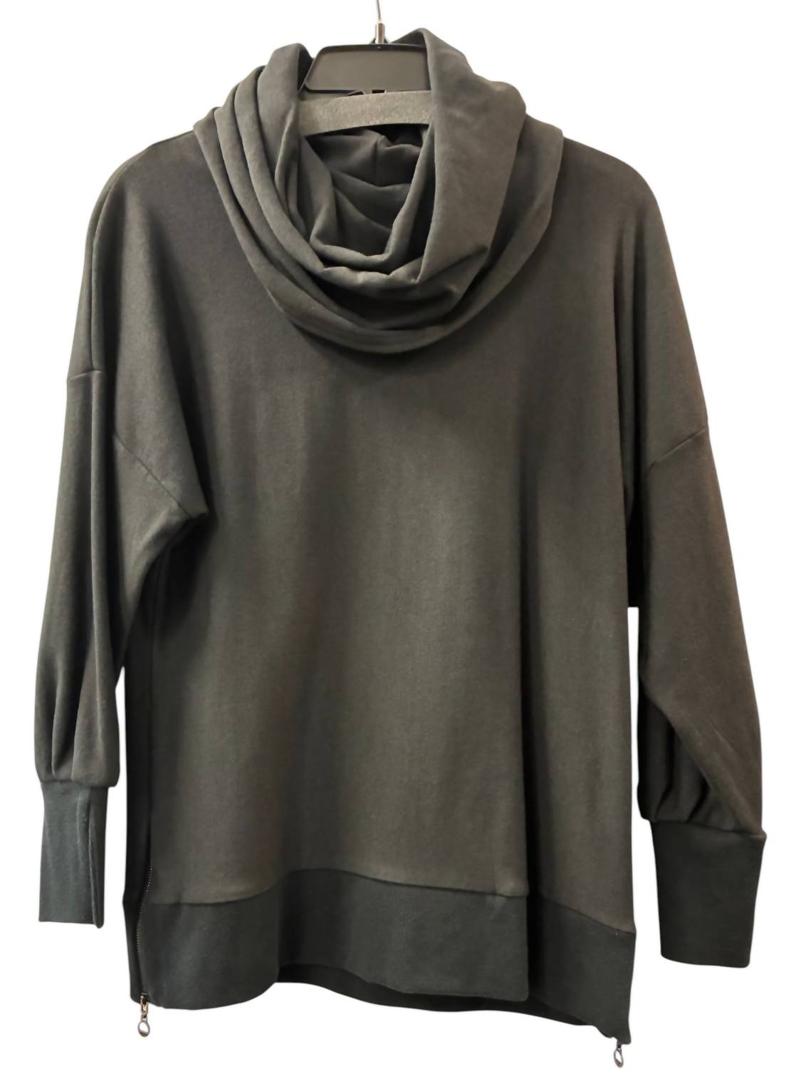 Sympli - Women's Bamboo Fleece Pleat Top