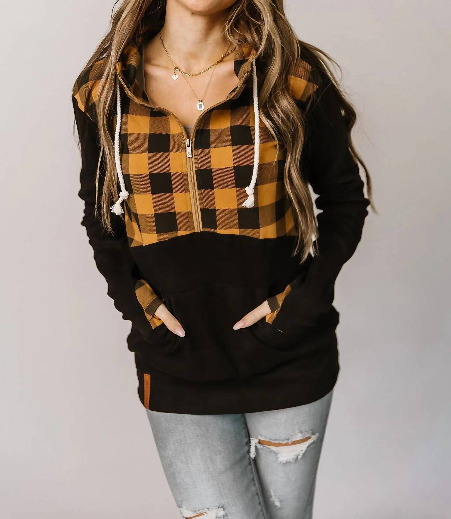 Ampersand Ave - Halfzip Hoodie