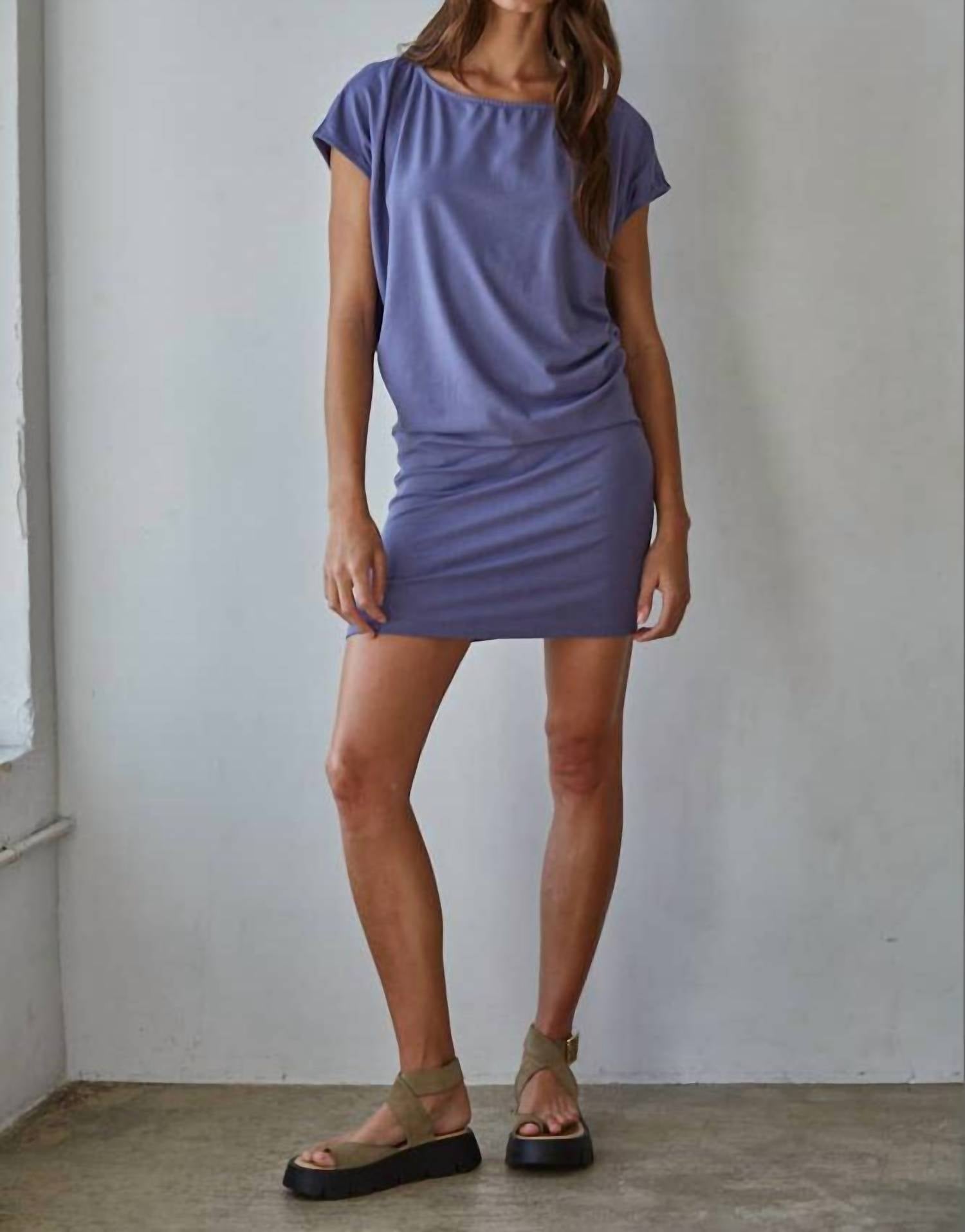By Together - Knit Spandex Jersey Mini Dress