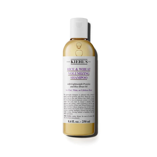 Kiehl'S - RICE AND WHEAT VOLUMIZING SHAMPOO - FULL SIZE BOTTLE 8.4OZ (250ML)