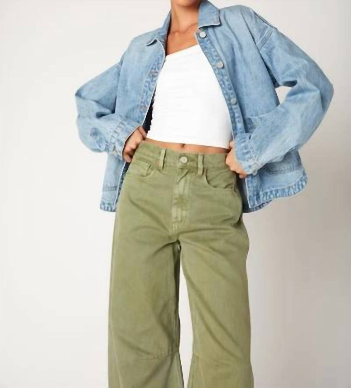 Blanknyc - Together Again Button Down Shirt Jacket