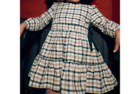 Mayoral - Toasted Almond Plaid Dress