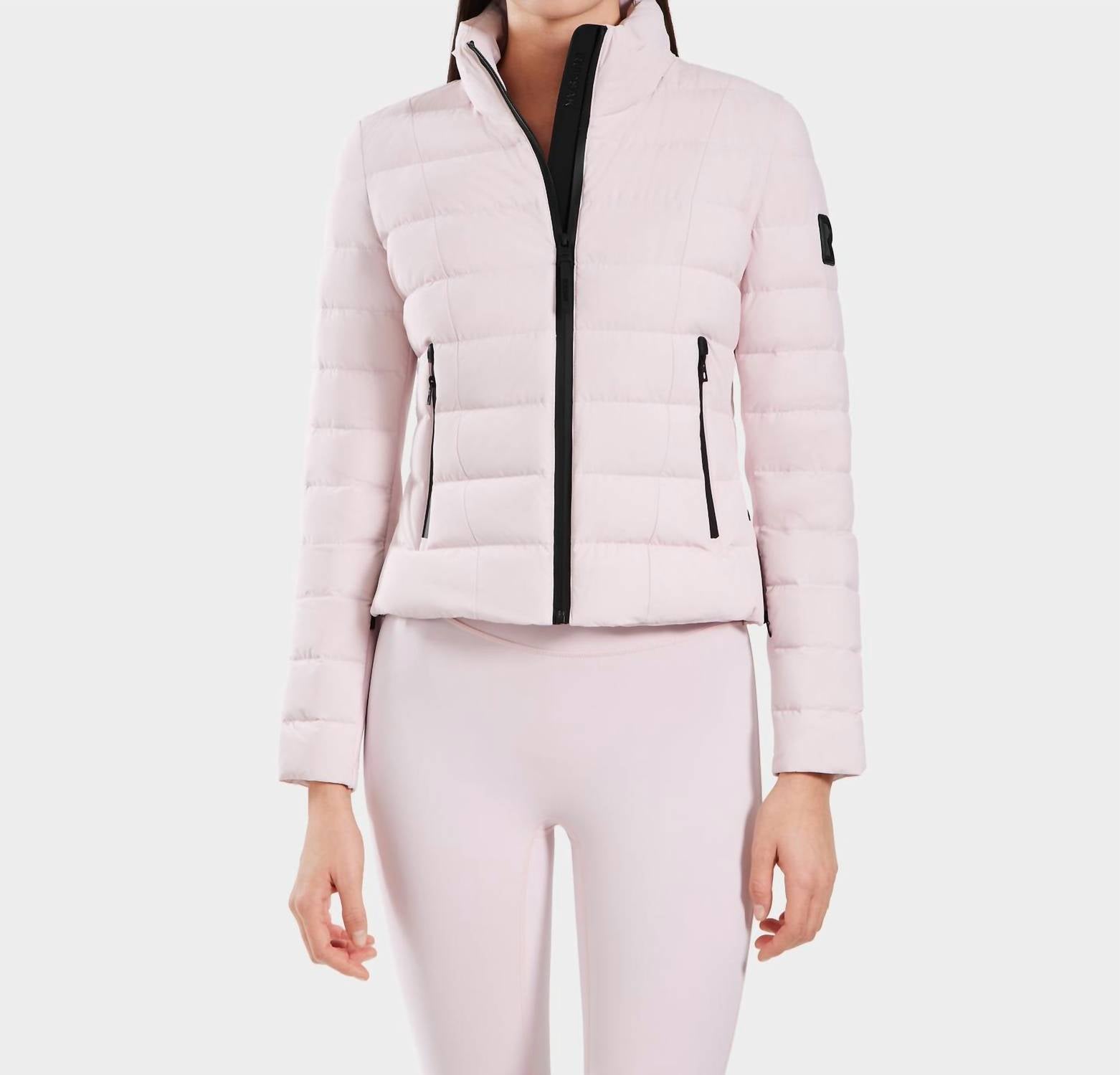 Rudsak Melissa Matte Lightweight Down Jacket in light pink - women's jacket