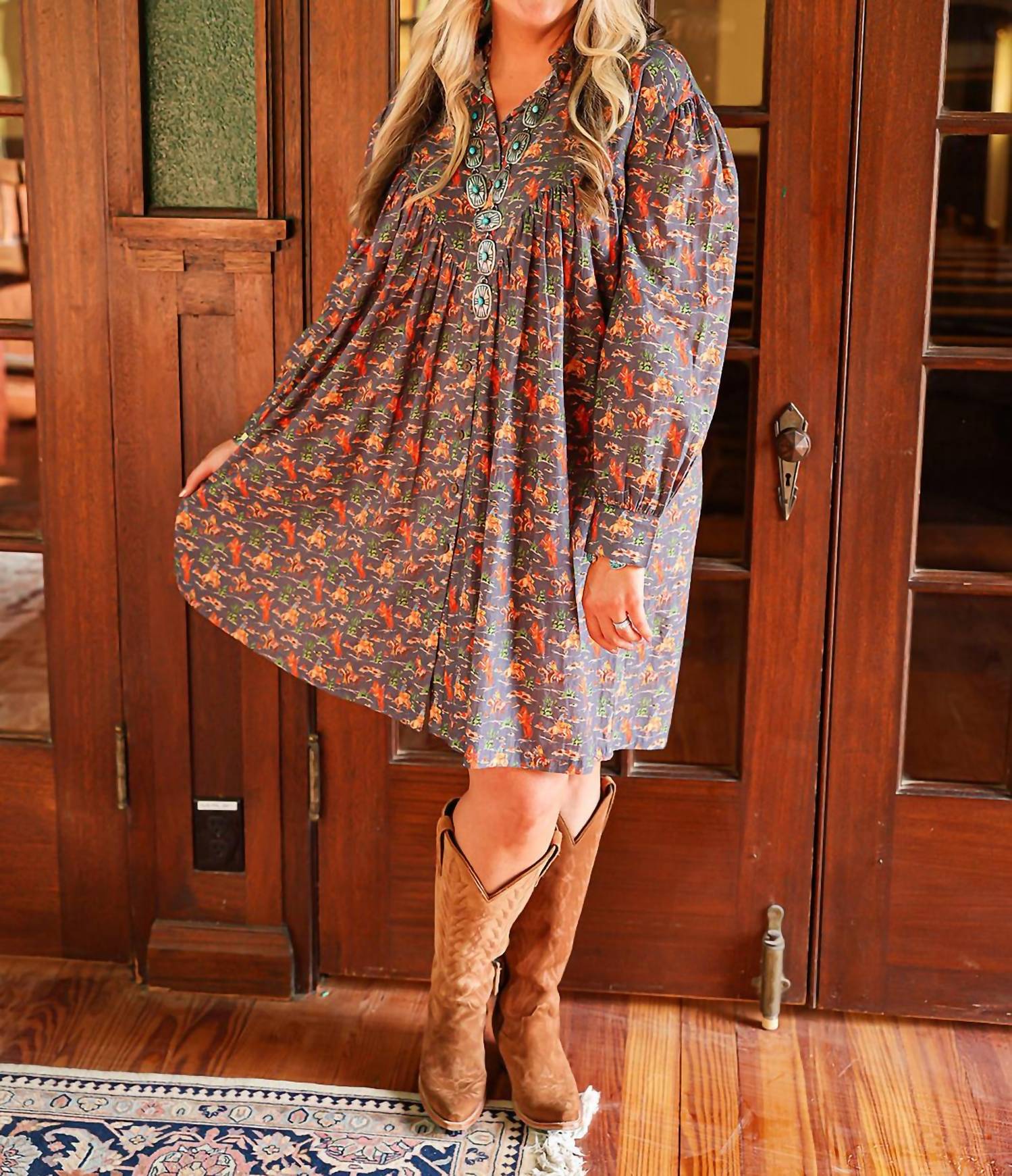 Layerz Clothing - Mustang Mini Dress