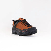 Dunham Men's Cloud Plus Lace Up Shoes in bombay brown - men's sneaker - detail view