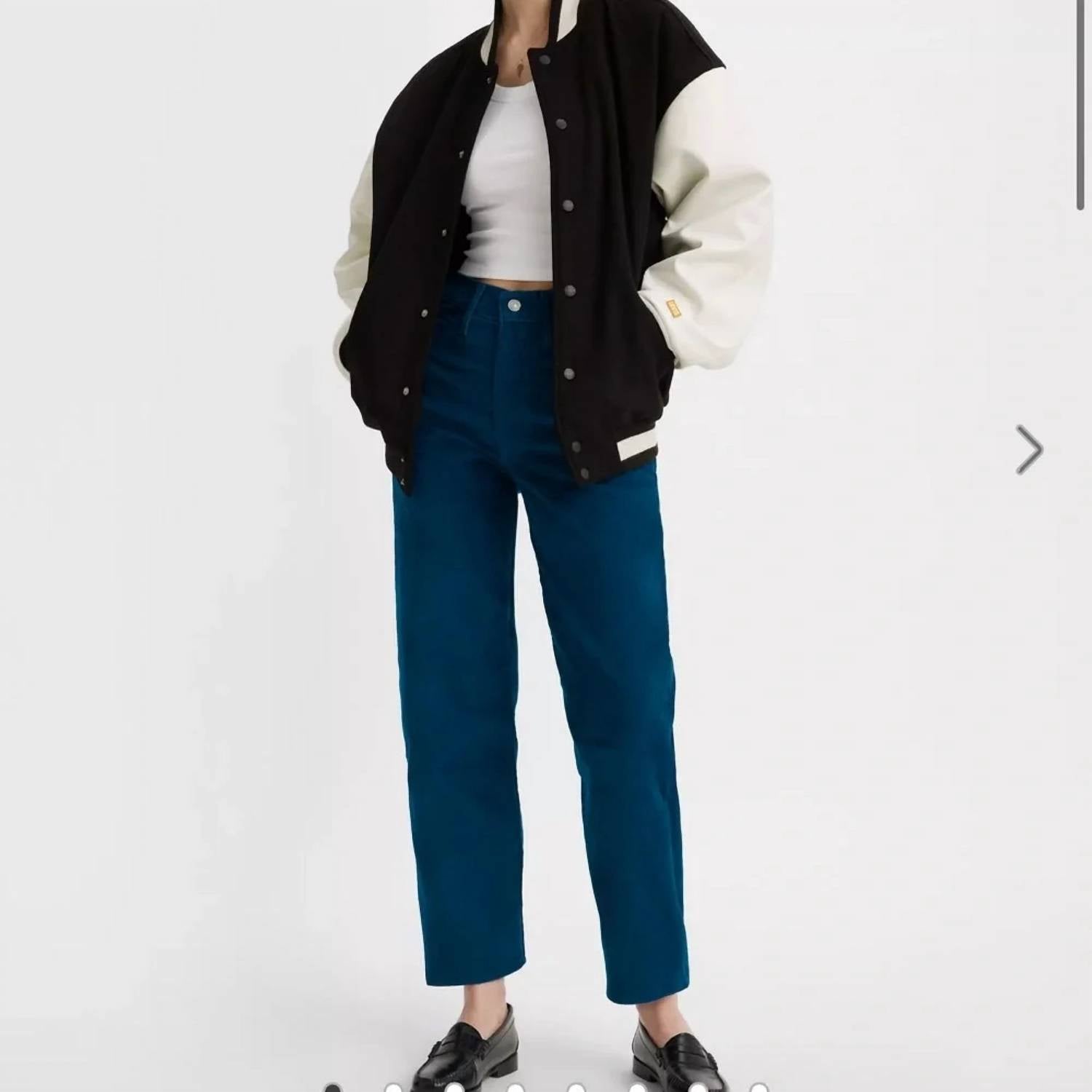 Levi'S - Women's Premium Corduroy Ribcage Ankle Pants
