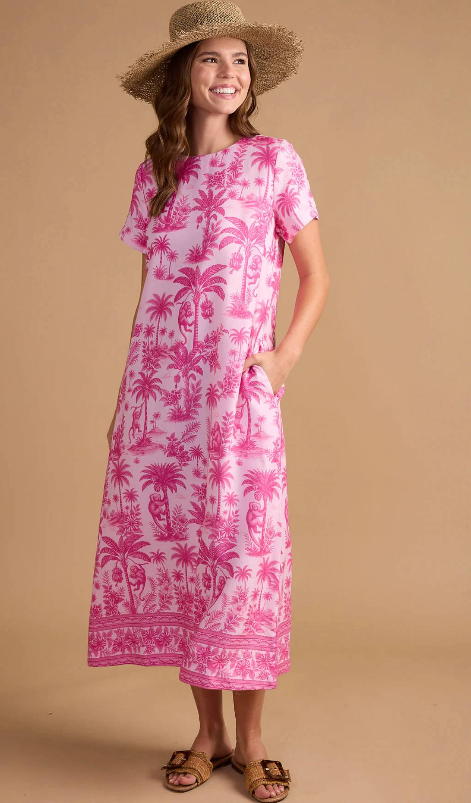 Double A - Eden Rock Ellie Midi Dress