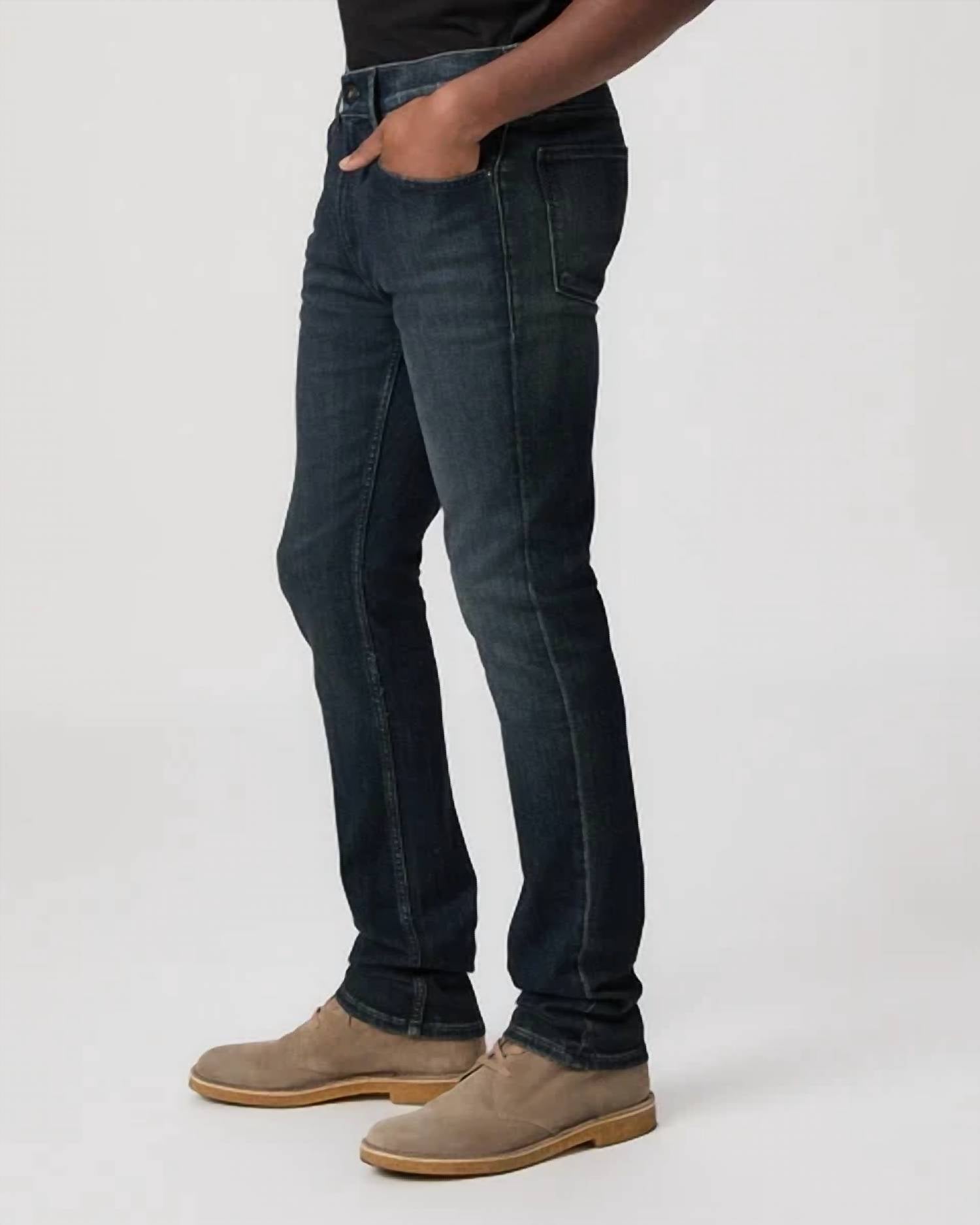 Paige - Transcend Federal Slim Straight Jean