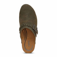 Aetrex Women's Corey Clog in olive - women's shoe - view 5