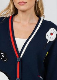 Essentiel Antwerp - Jaseball Snoopy Cardigan